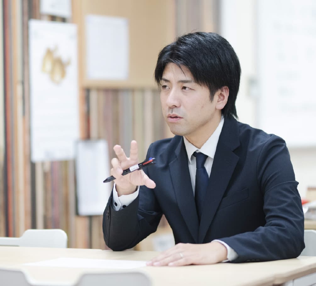 進路指導の様子